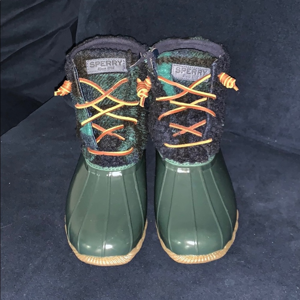 NEW Sperry Saltwater Sherpa Duck Boot $119 sz 7